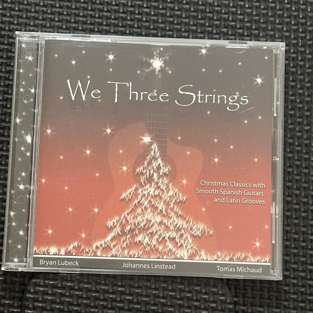 We Three Strings Christmas CD Bryan Lubeck Johannes Linstead Tomas Michaud 2006